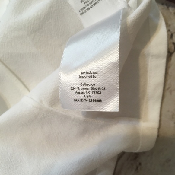 NWT COLLECTIVE white long sleeve top - Picture 12 of 12